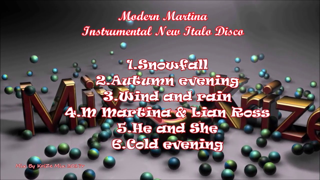 Modern Martina Mix By KriZe Mix 2017