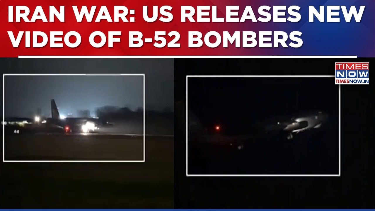 US vs Iran: Op Epic Fury Strikes Continue | B-52 Bombers Launch Night Mission, New Video Released