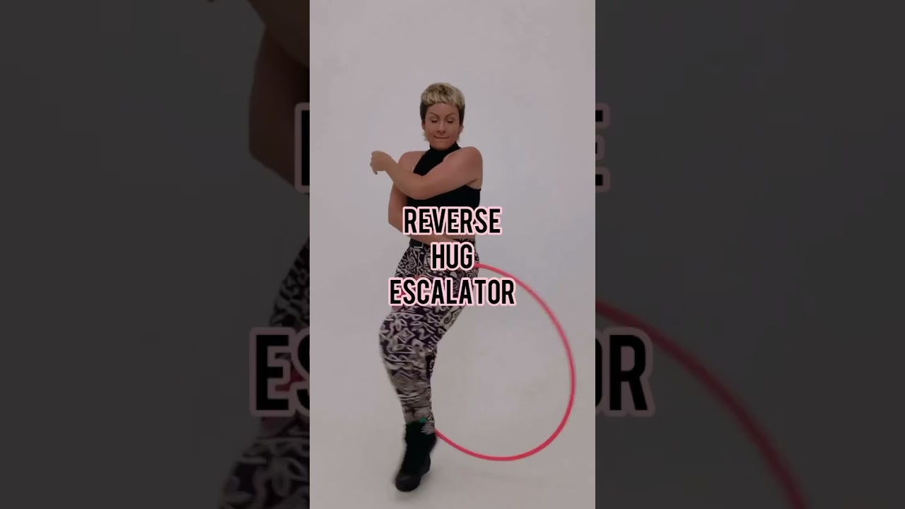 Hoop Tutorial ✨ Hug Escalator ✨ Because you deserve a BIG hug today! #shorts #hulahoop #tutorial