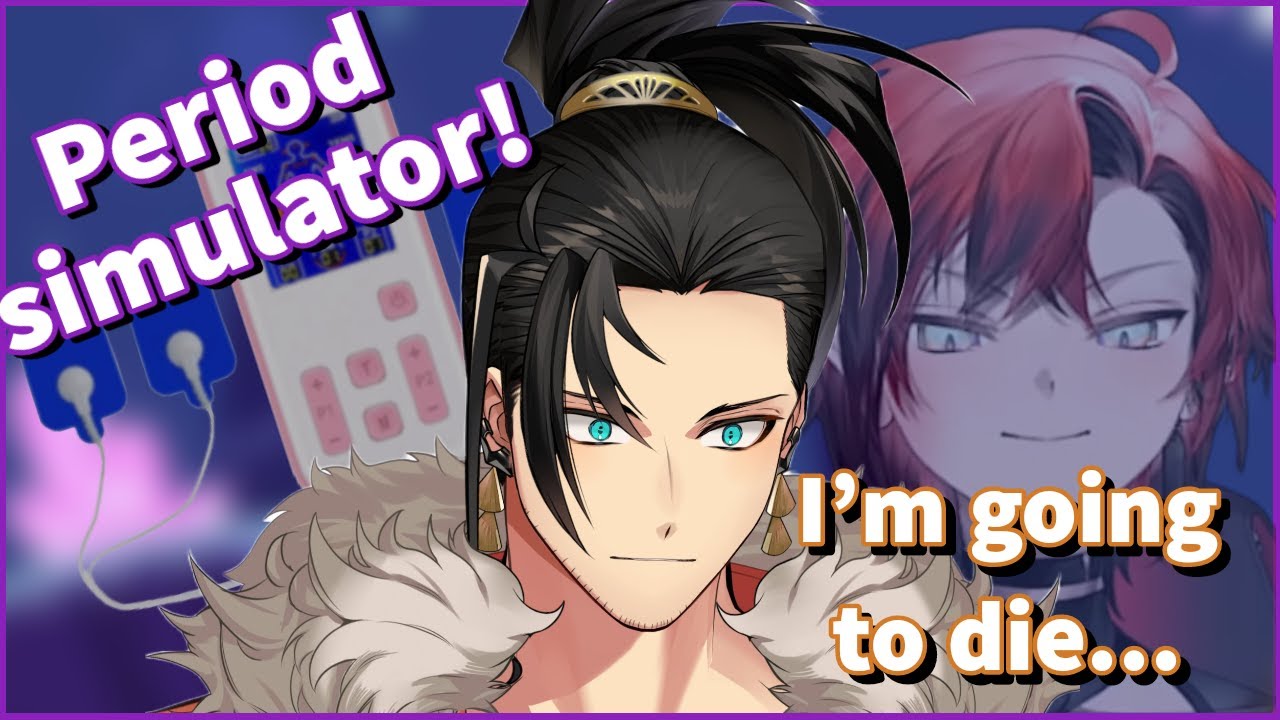 Shinri vs the STRONGEST MENSTRUAL CRAMPS! 【Holostars EN | Josuiji Shinri】