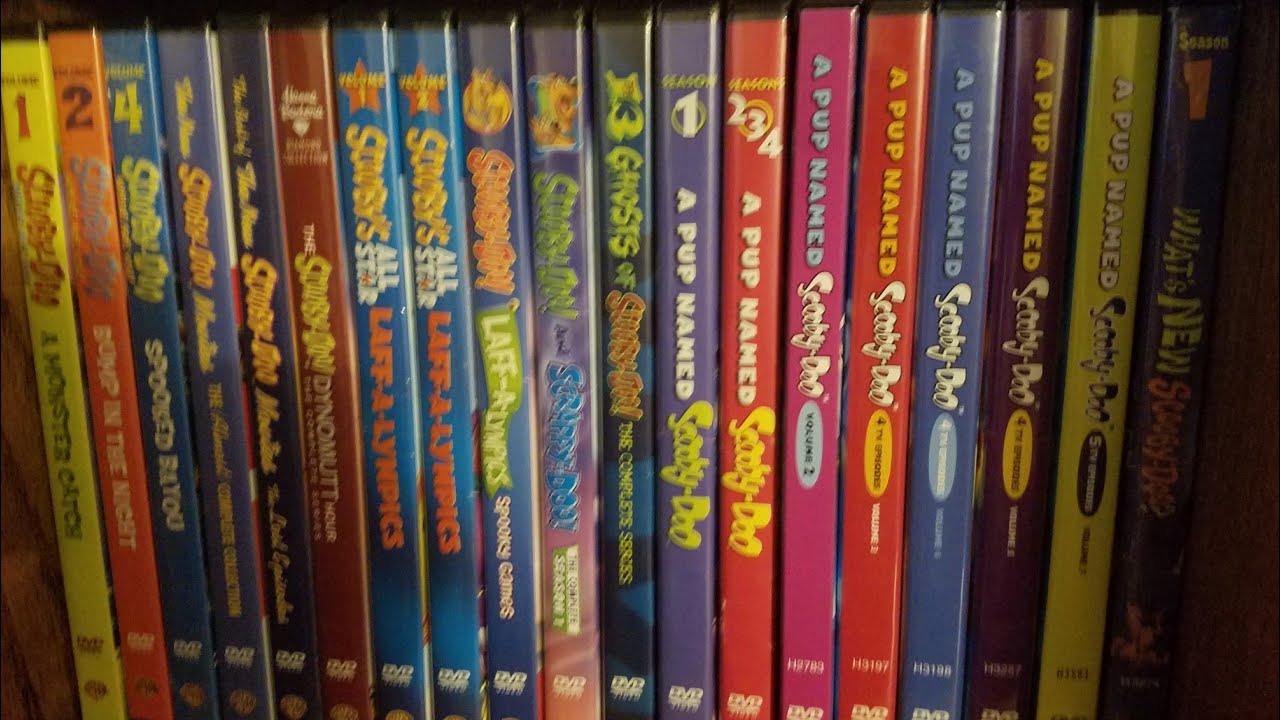 All my scooby-doo DVD menu's - part 1