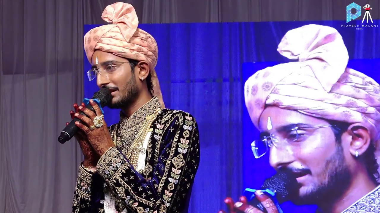 Mumukshu Vinit Bhai Vidaai Speech | 10 Diksha Mahotsav | Hubli | Pravesh Malani