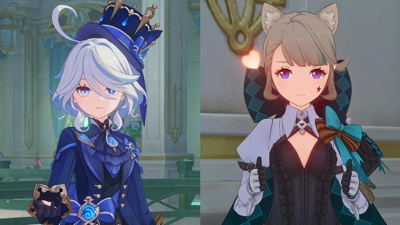 【原神】フリーナとリネットの関係が可愛いシーン。