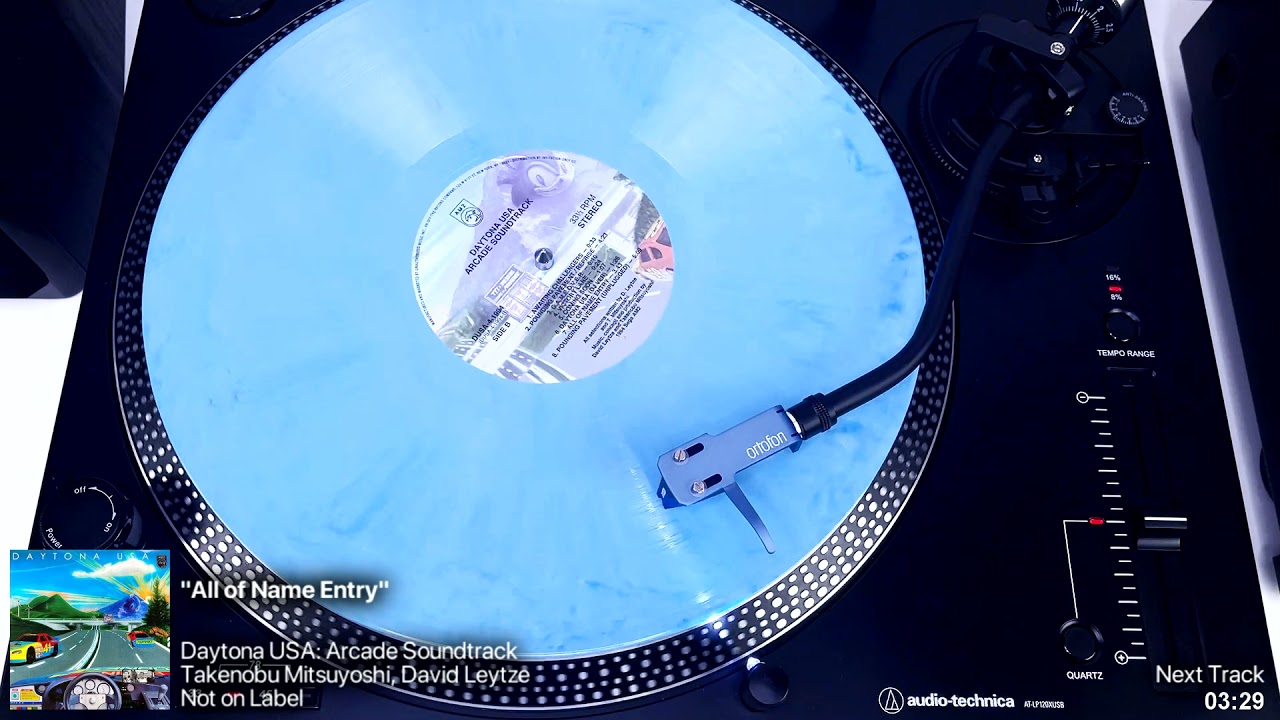 Daytona USA: Arcade Soundtrack: Side B | Vinyl Rip (Not on Label)