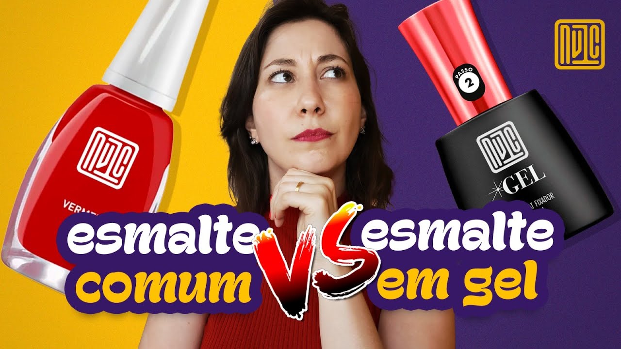 Como o esmalte gruda na unha? #1