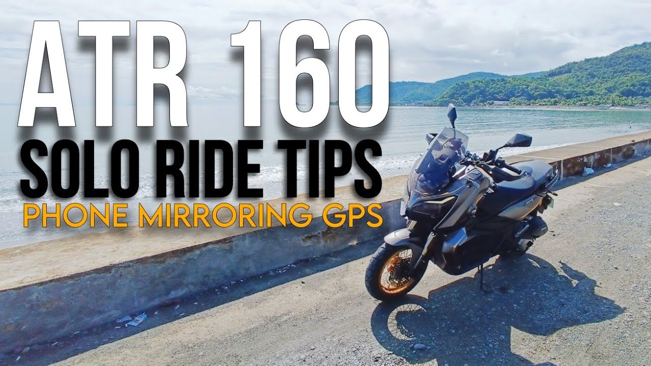 Solo Ride Tips ATR 160 | Very comfortable Ride | Phone mirroring GPS