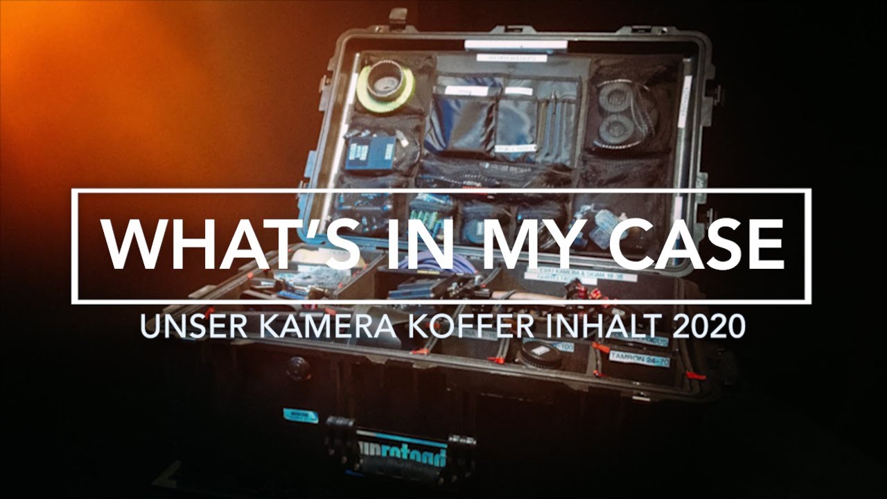 What's in my Case | Unser Kamera-Koffer 2020