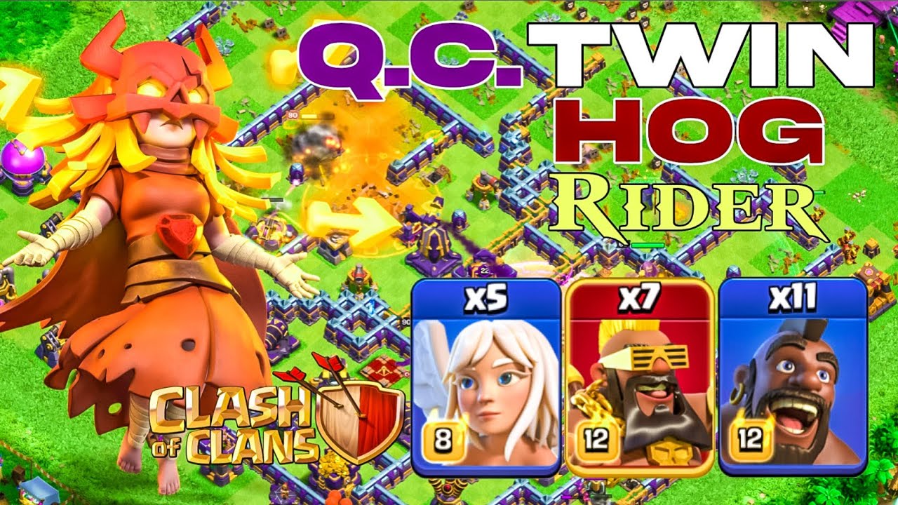 Mastering TH15 Queen Charge Hog & Super Hog Rider: Legend League Attack Strategies! Clash of Clans