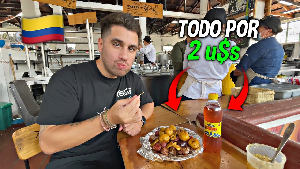 ARGENTINO prueba COMIDA COLOMBIANA por PRIMERA VEZ.. 🇨🇴 | Colombia #3