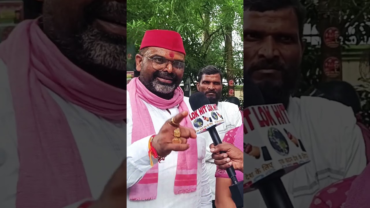 Samajwadi Party leader Kamlesh Gupta walked from Allahabad across the Ganga to Lucknow.