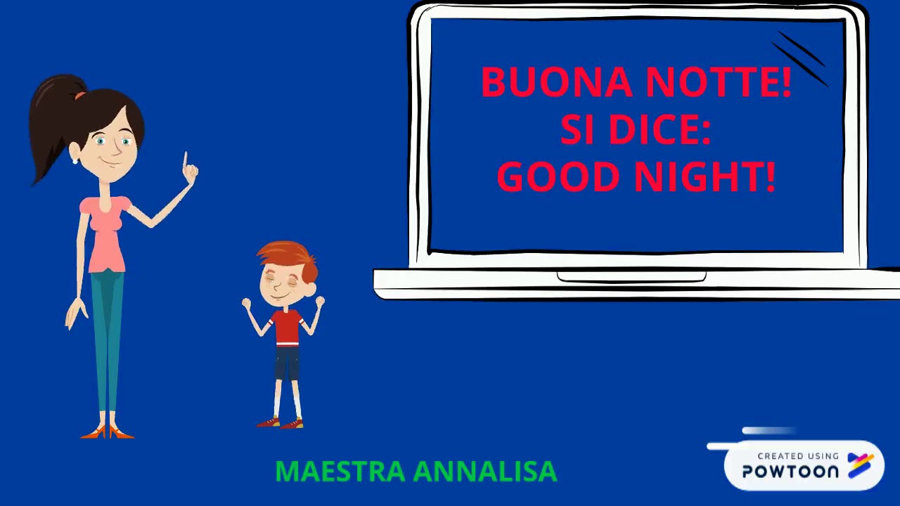 Lezione di Inglese - I Saluti.