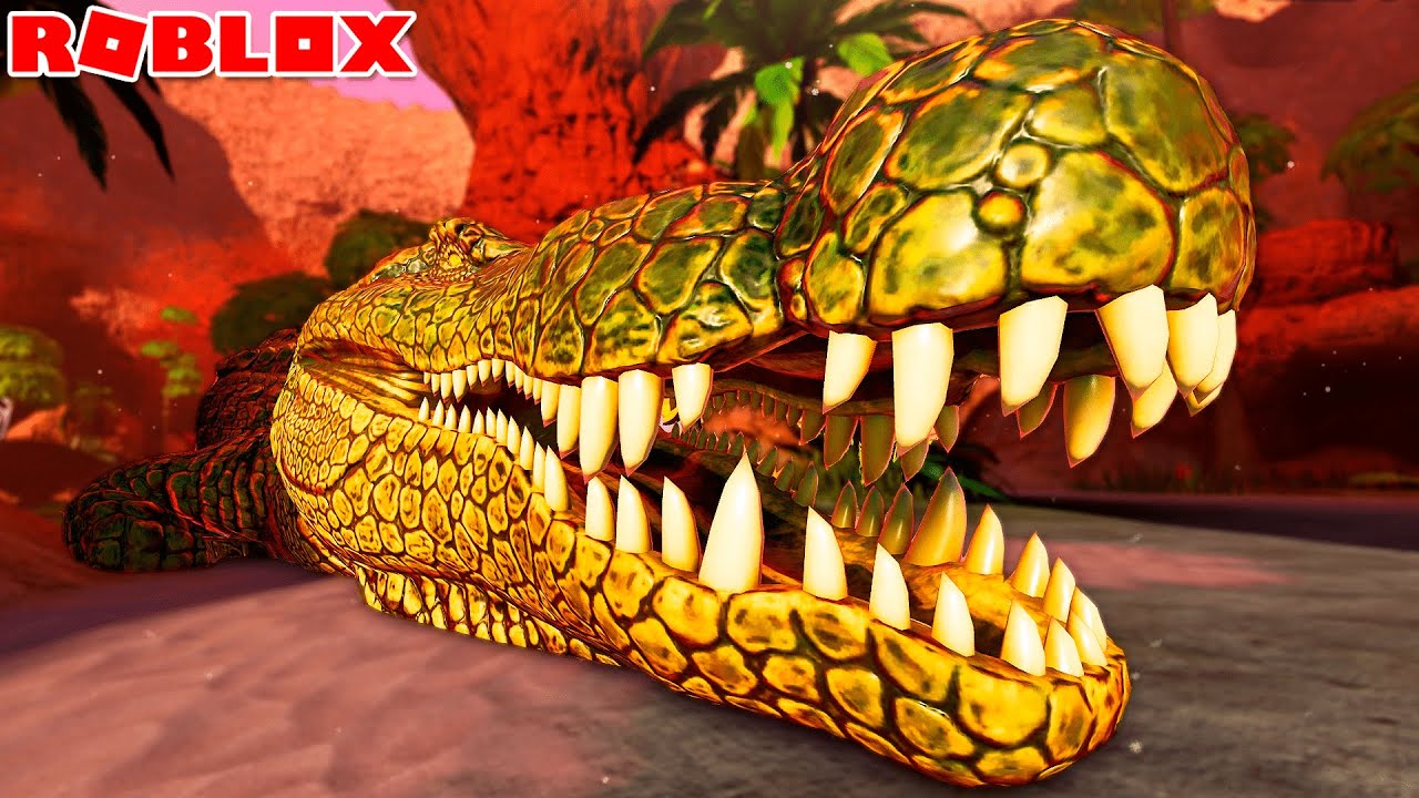 O NOVO DINOSSAURO DEINOSUCHUS EM PRIMAL PERSUIT! | ROBLOX