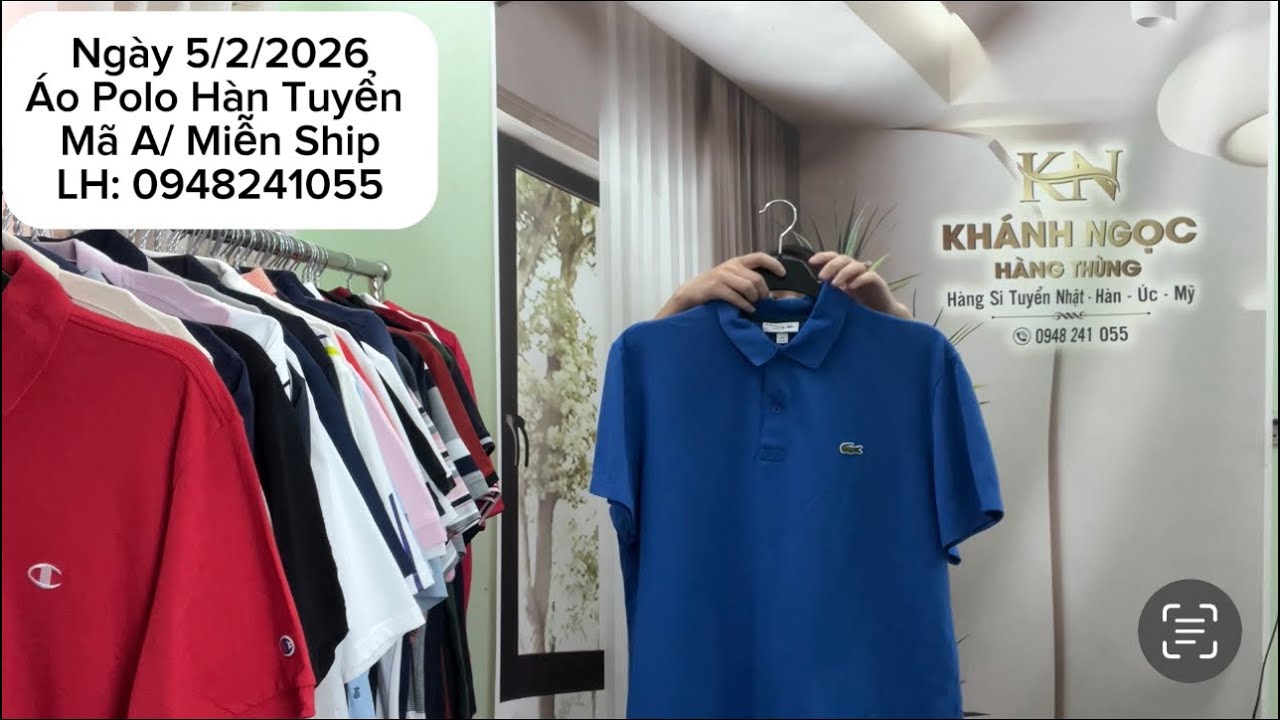 [5/2] ÁO POLO HÀN TUYỂN CHỌN/ LACOSTE/ ADIDAS/ PUMA/ NIKE…./ LH: 0948241055