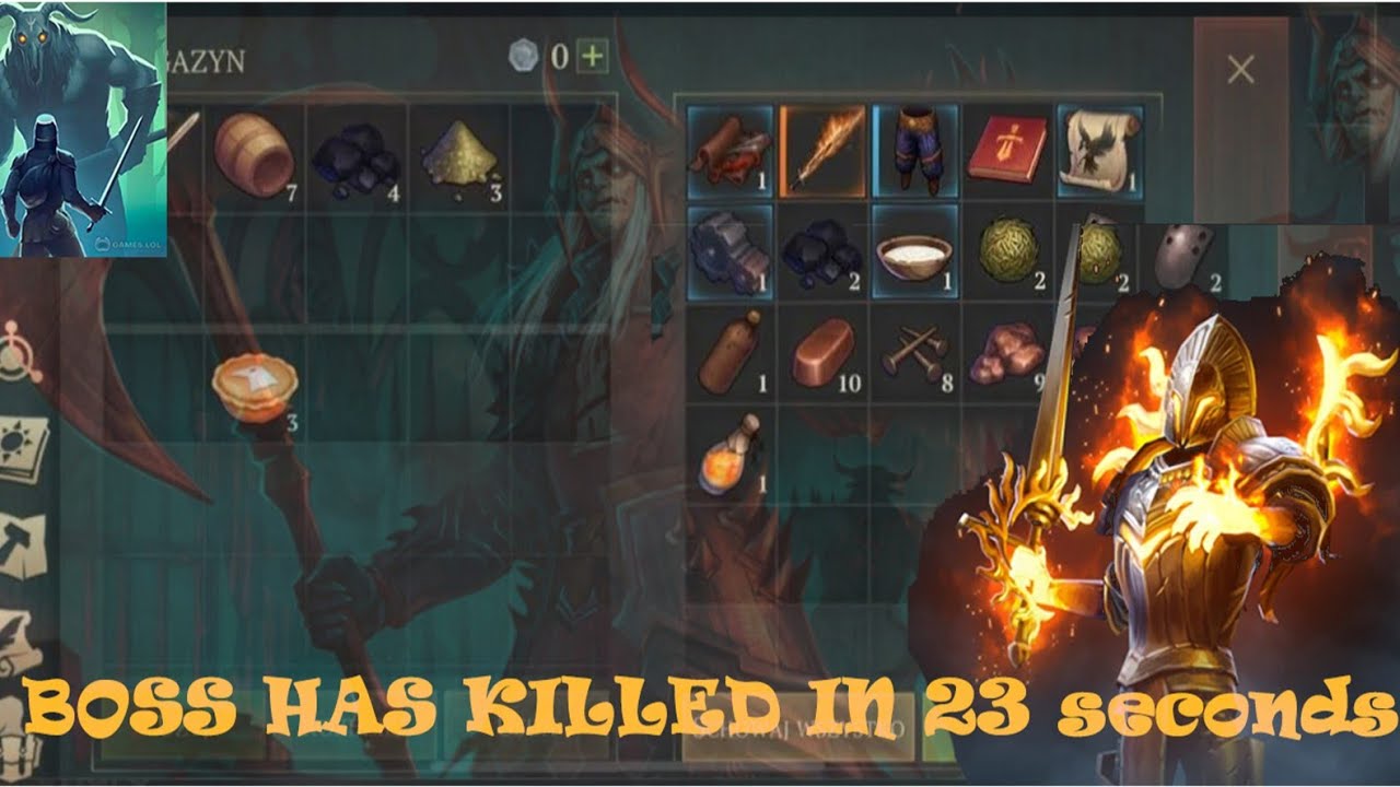 Grim Soul - Forgotten Temple,Harid Fire Incarnate,Harid killed in 23 second