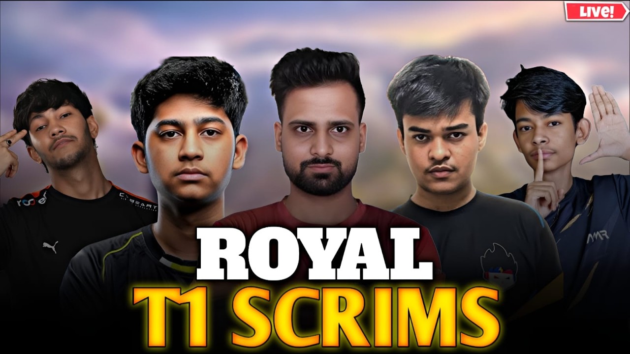 LIVE 🔴| ROYAL SPACIAL T1 /T2  LOBBYS🔥|🏆 FREE FIRE LIVE TOURNAMENT POV | 9 PM DOMINATING LOBBY 💀