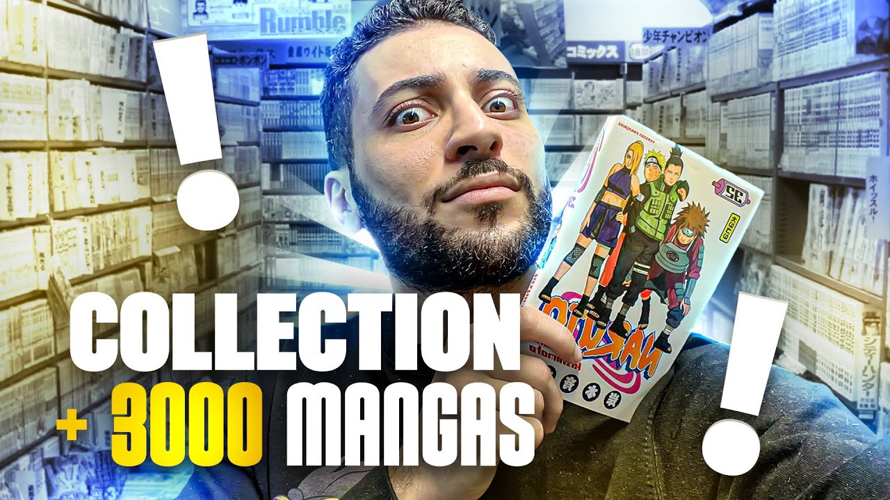 JE VOUS D&Eacute;VOILE ENFIN MA MANGATH&Egrave;QUE ! (collection de 3000 mangas)