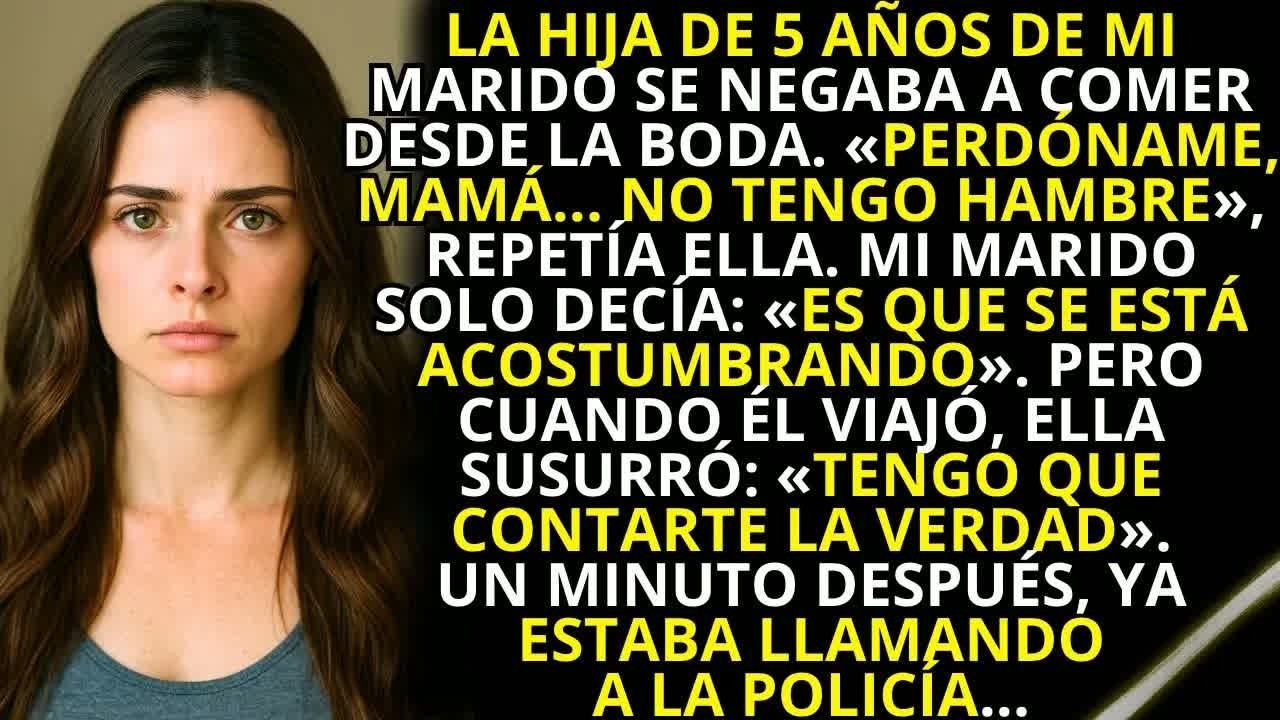 «Es normal», decía mi marido  Pero lo que su hija me reveló me hizo llamar a la policía…