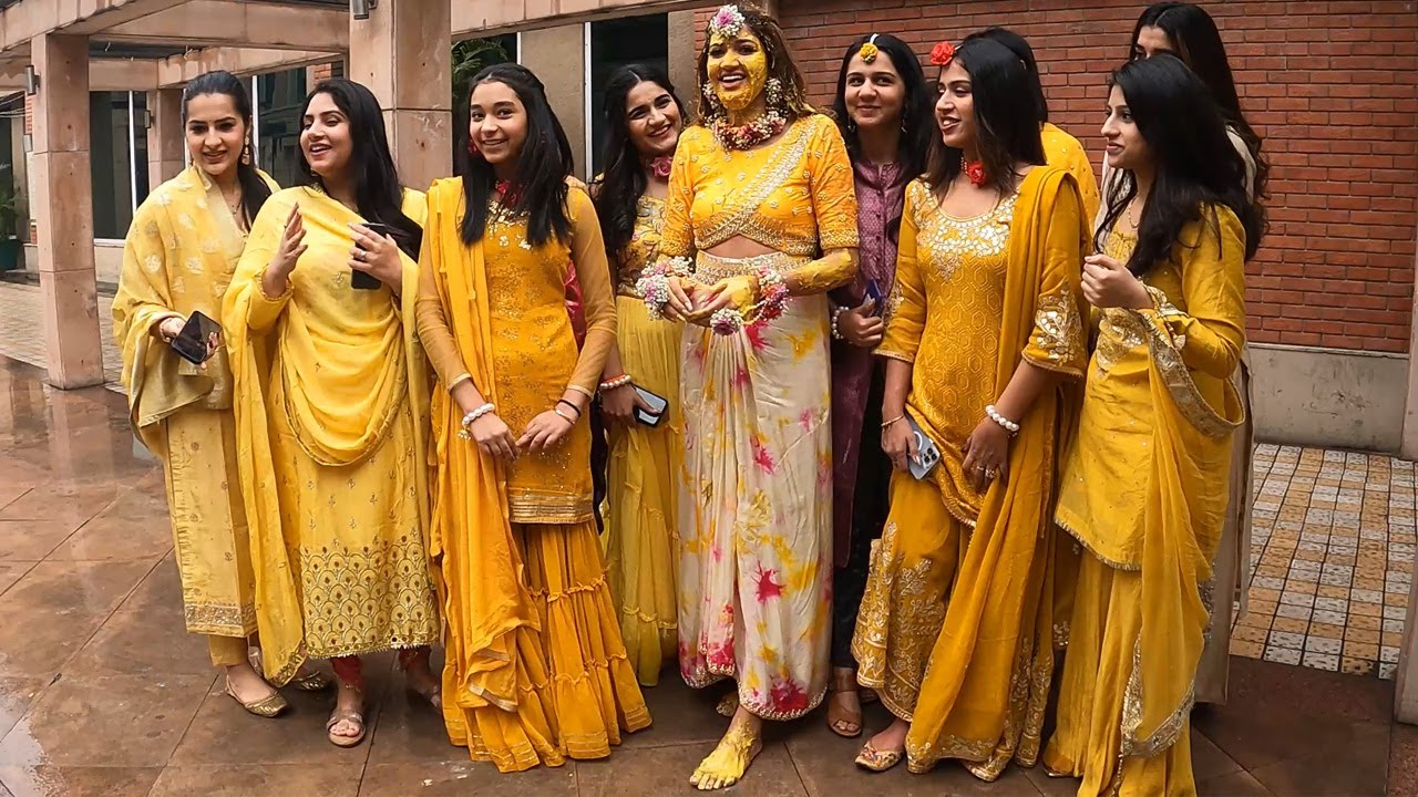 Punjabi Marriage Video | Punjabi Haldi Ceremony | NIRVANA HOTEL LUDHIANA | PUNJABI MARRIAGE |4k
