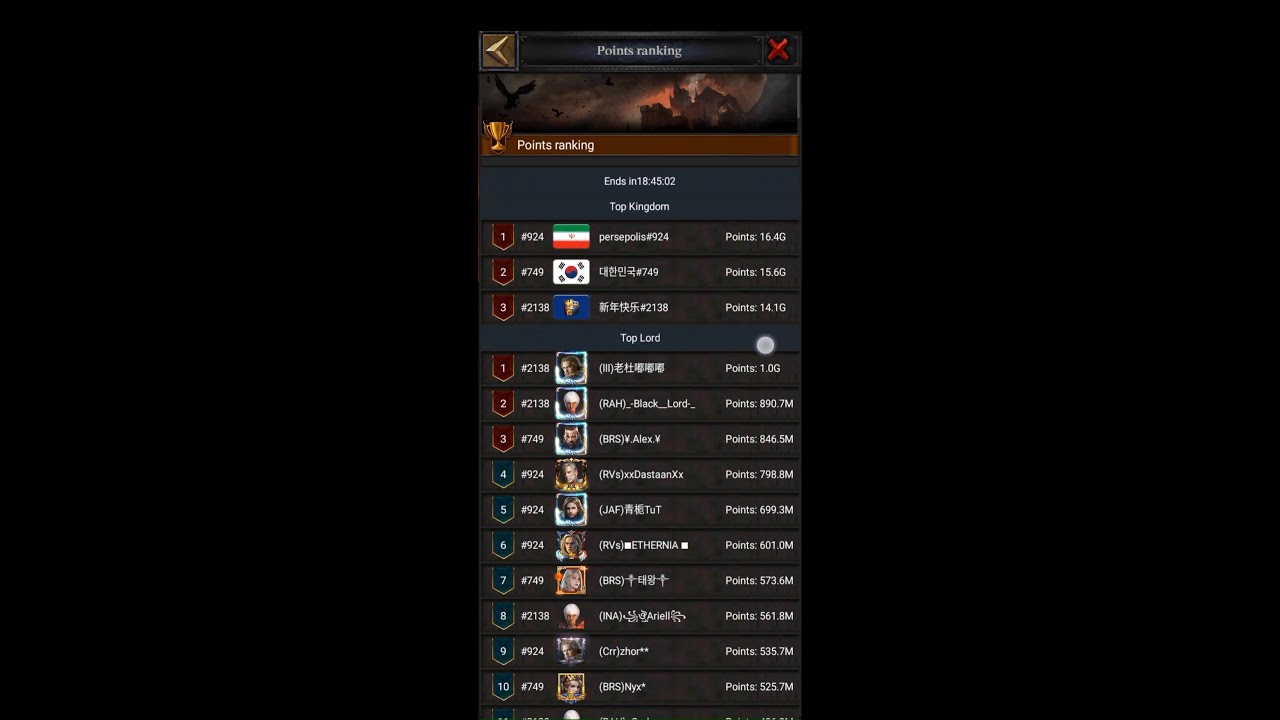 Clash Of Kings: Monster Killing Stages (recommended).