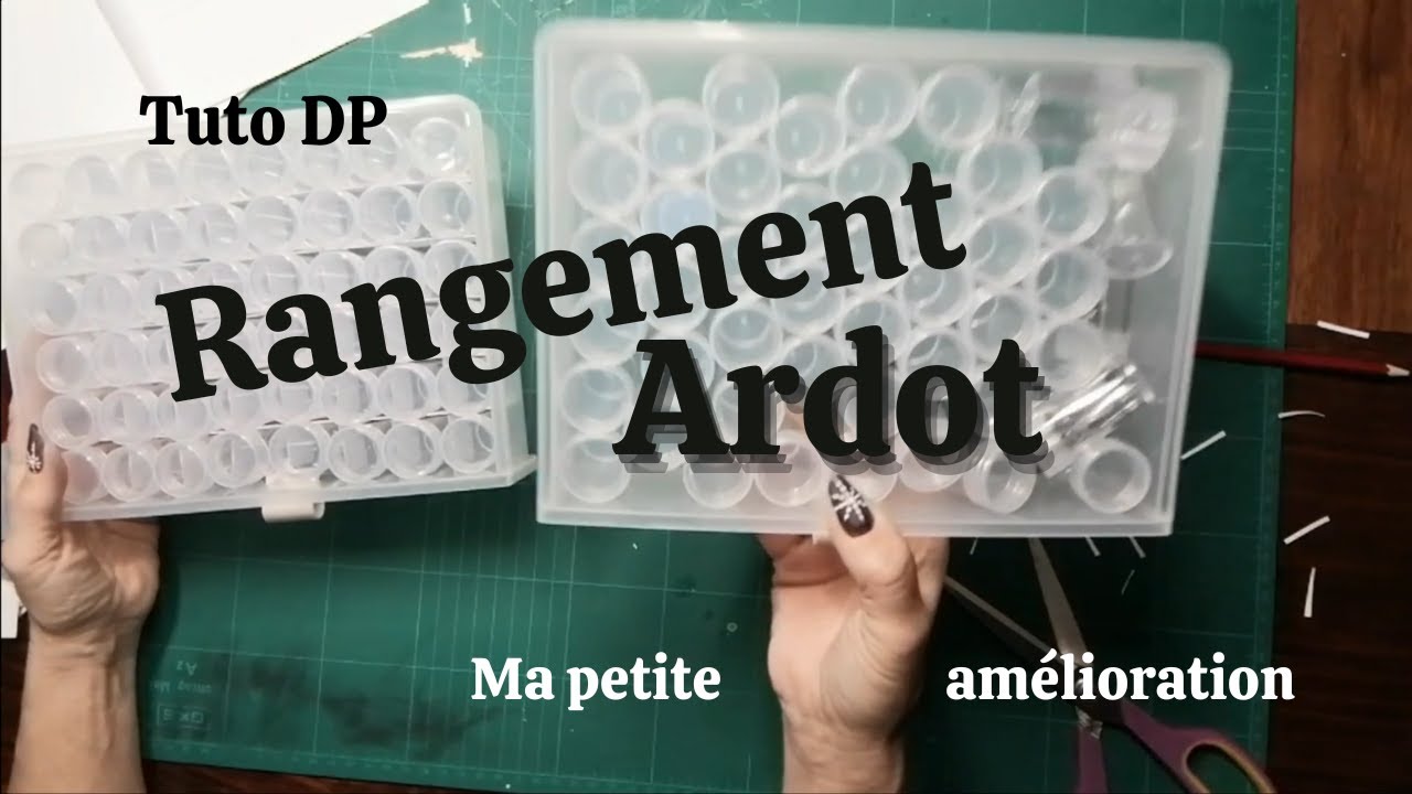 Amélioration rangement Ardot, j'aime quand c'est bien carré, bien droit
