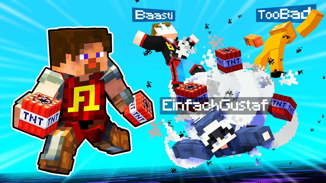 Bomber Man ABER in MINECRAFT