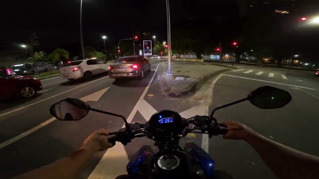 Osmo action 5 pro configuração noturna teste