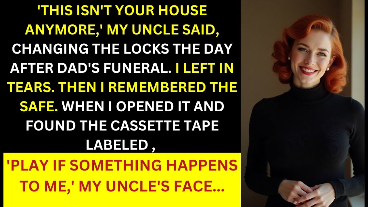 After My Dad Passed, My Uncle Claimed the House — He Didn't Expect What I Found in the Safe…