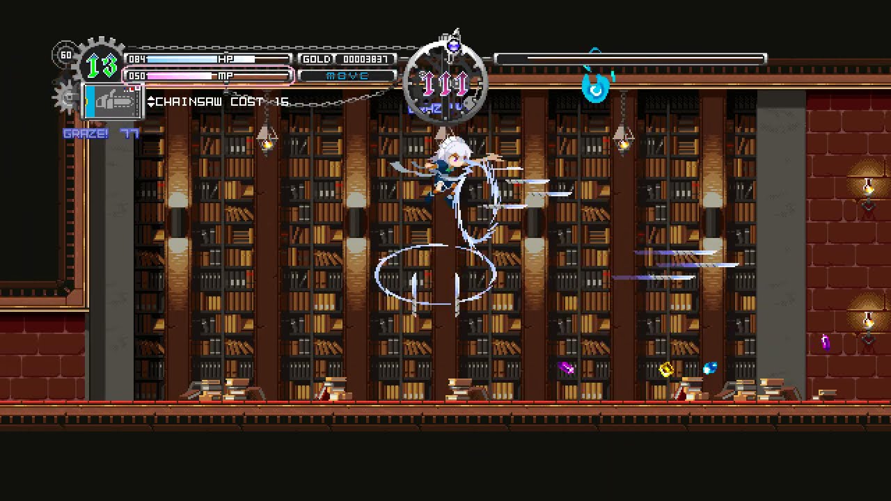 Touhou Luna Nights - 5 - standing time