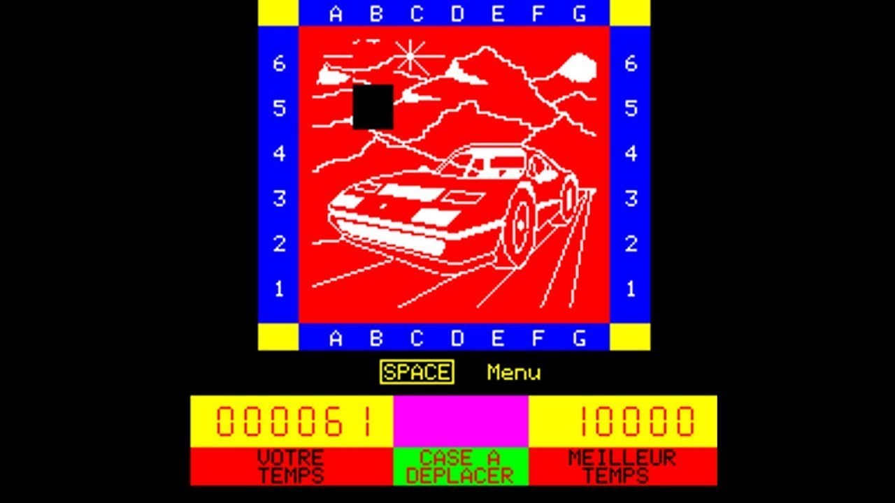 Oric Atmos Longplay - TicTac (1984) Loriciels