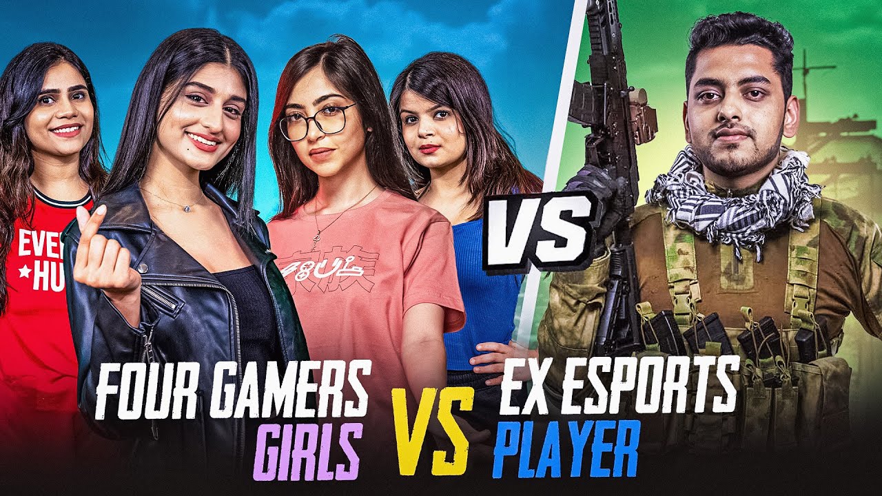 4 Gamer Girls vs 1 Ex Esports Player | Infinix GT 20 Pro Powered by MediaTek Dimensity 8200 Ultimate