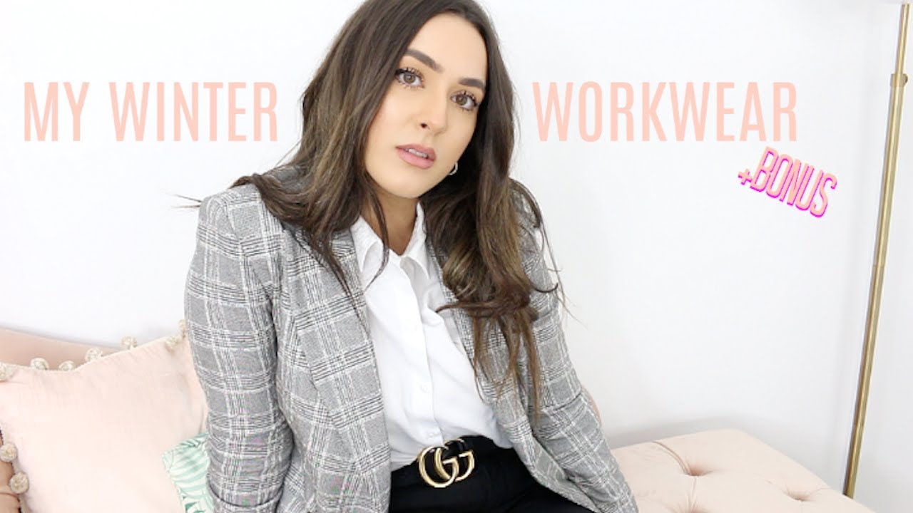 MY WINTER WORKWEAR! SMART/SMART-CASUAL + BONUS HOW I RE-USE ITEMS MORE CASUALLY!