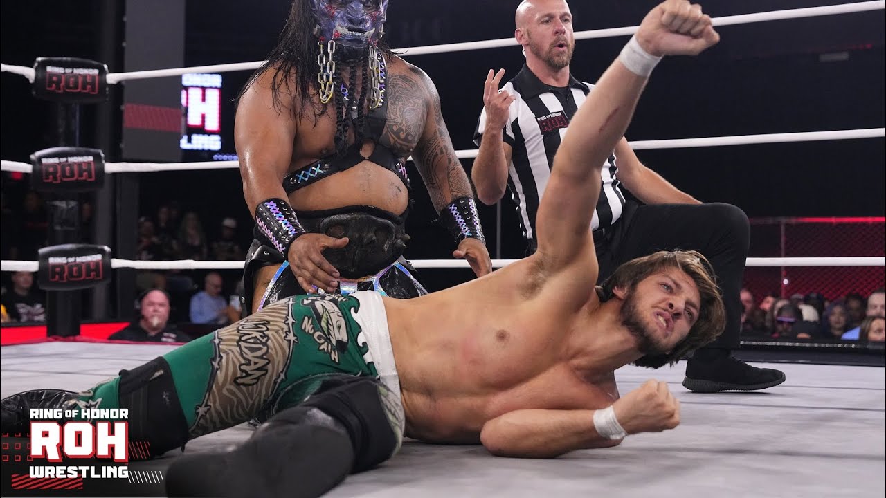 Jordan Oliver vs The Beast Mortos | ROH ( RING OF HONOR) FULL MATCH
