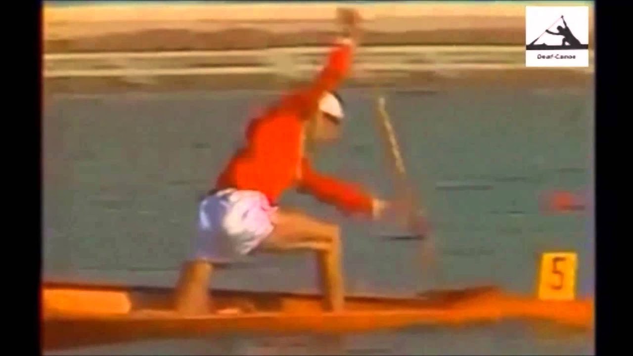1980 Moscow Olympic Games, Canoeing Men's C1 500m Final HD