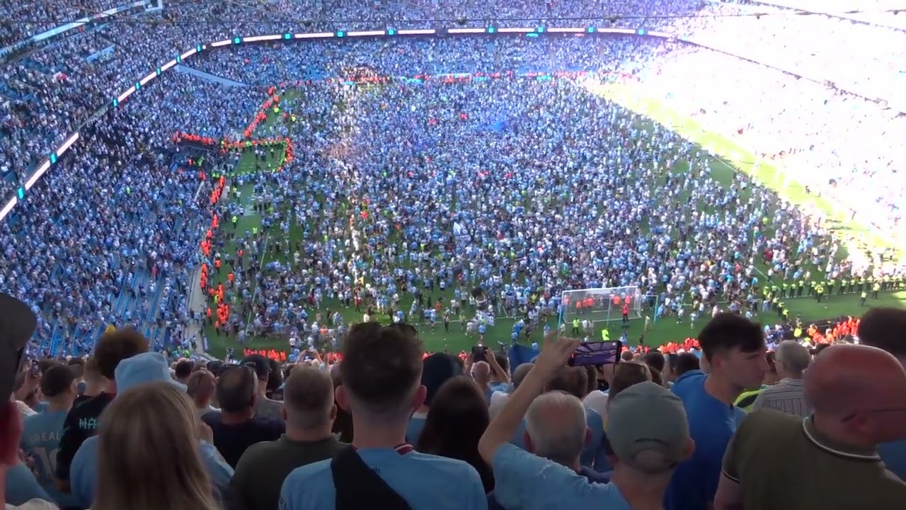 City champions again 4 in a row V West Ham 19th May 2024