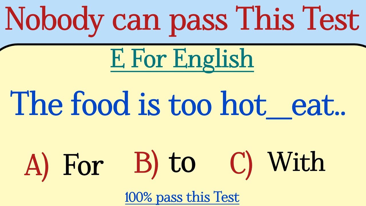 Mixed grammar pass this test To prove your English grammar is strong 💯 IQ test