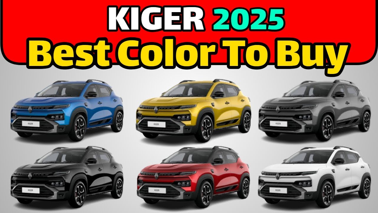 Renault Kiger Facelift 2025 Colours, Price , Features | New Kiger 2025 Colours #kiger2025