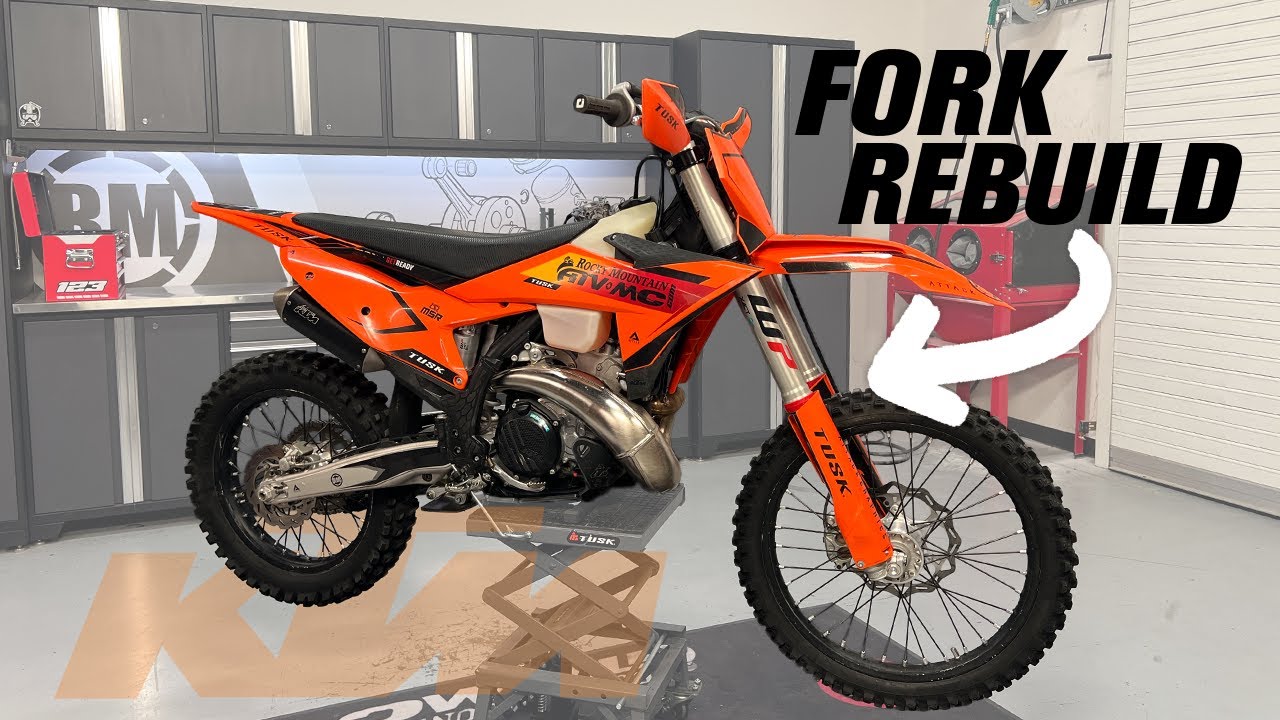Как перебрать вилку WP XACT с закрытым картриджем | KTM, Husqvarna, GASGAS