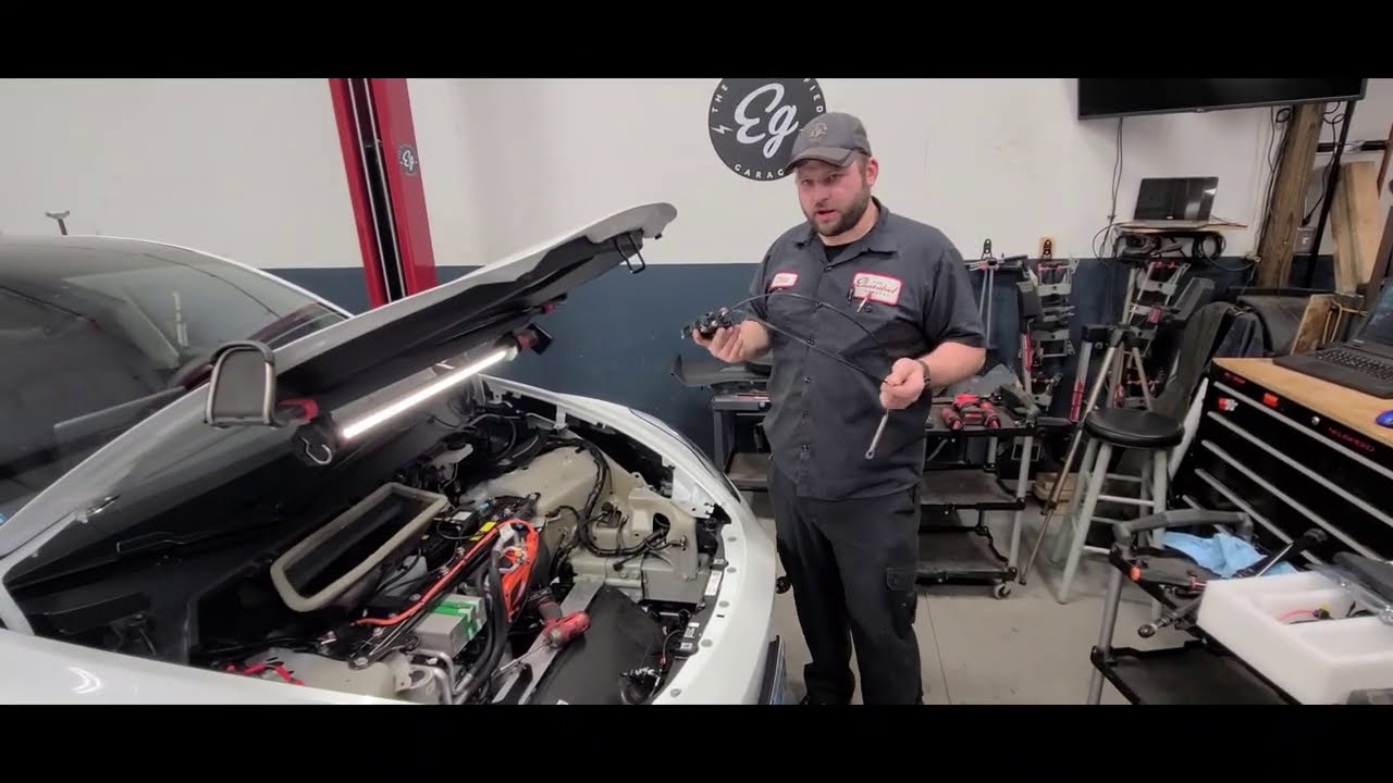Electrified Garage:  Hansshow Model Y Power Frunk Kit install
