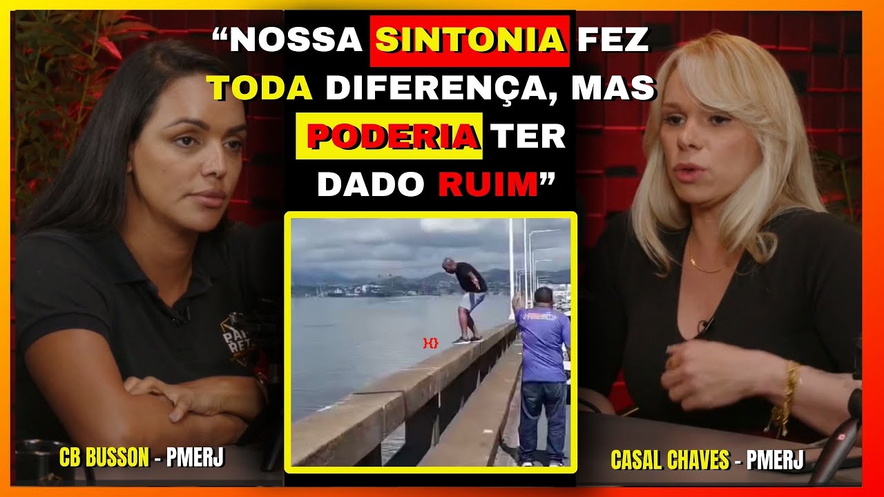 NO JACARE TIVEMOS OCORRÊNCIA COM TENTANTE I CASAL CHAVES - PMERJ I PAPORETO PODCAST