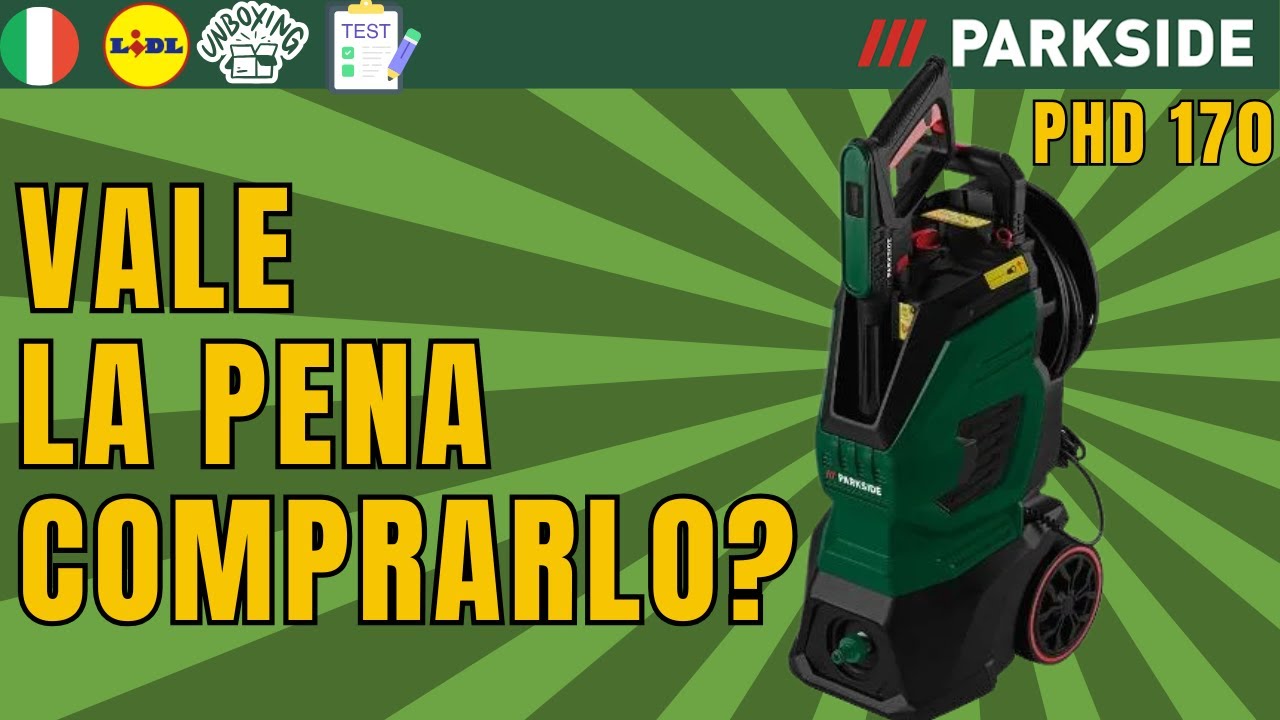 IDROPULITRICE AD ALTA PRESSIONE Parkside PHD 170 D2 ITALIA ITALIANO LIDL