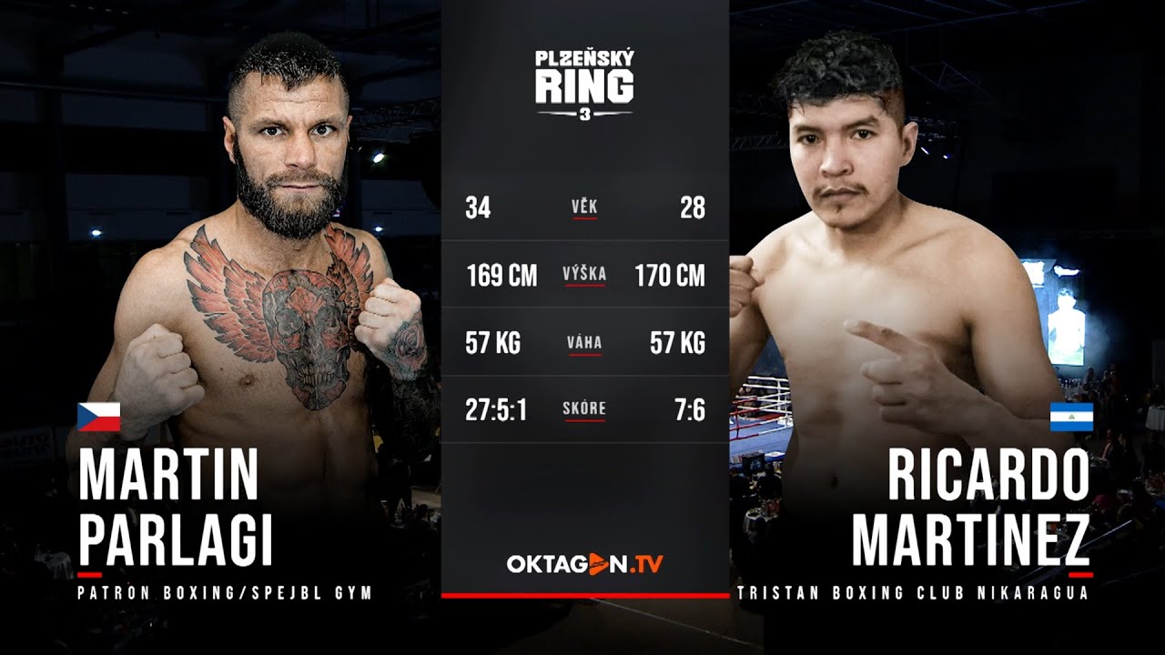 Martin Parlagi vs Ricardo Martinez | Plzeňsk&yacute; Ring 3 | Patron Boxing