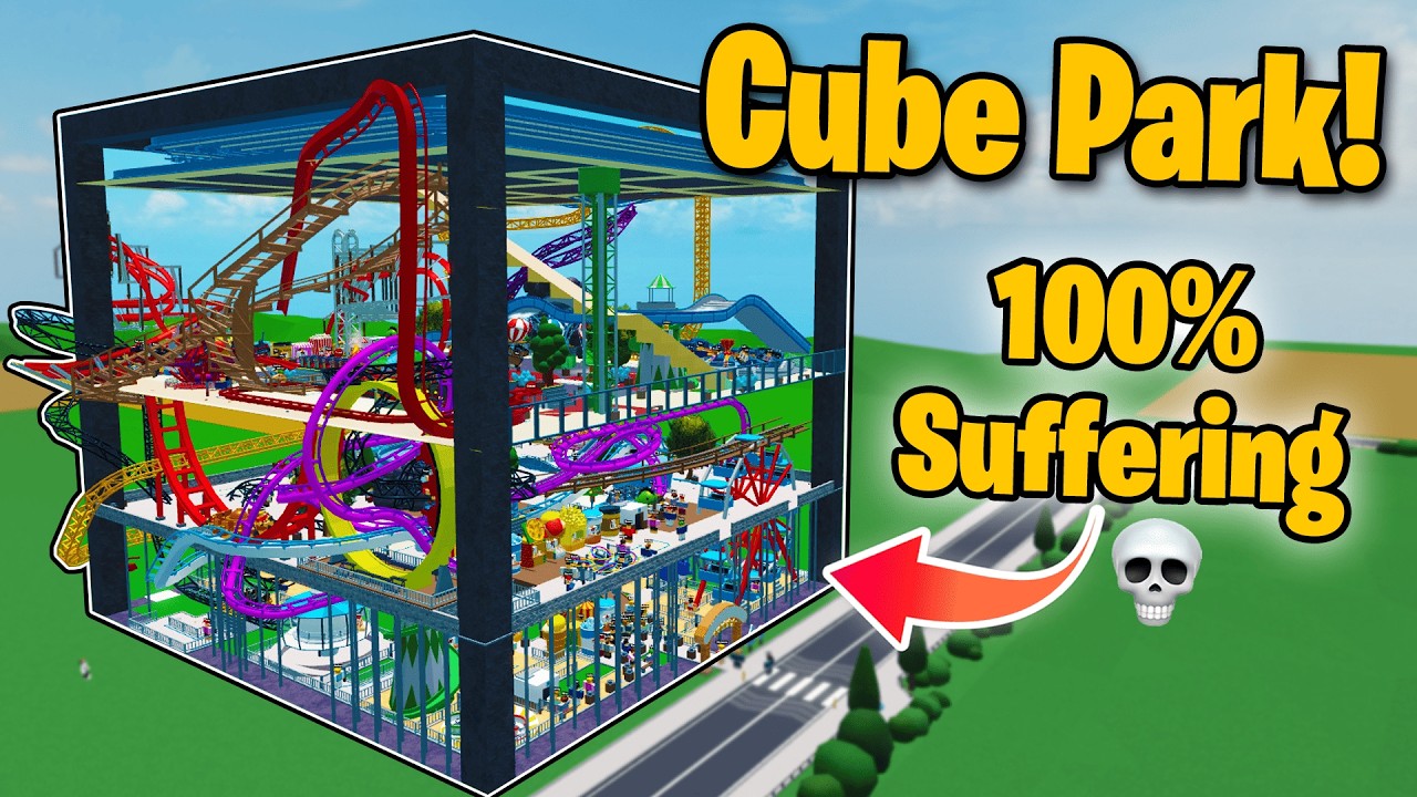 Theme Park Tycoon 2, But My Park is a CUBE!