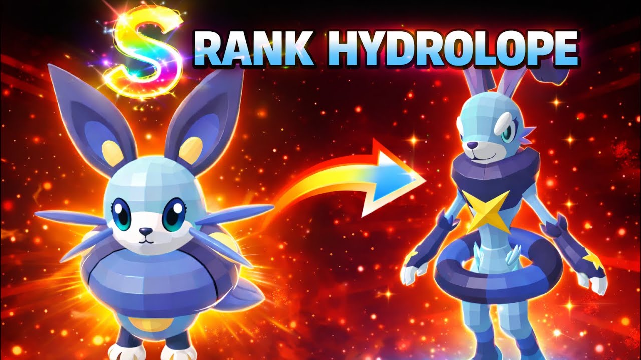 EVOLVING MY S RANK HYDRIBBIT INTO S RANK HYDROLOPE In Roblox Catch A Monster  