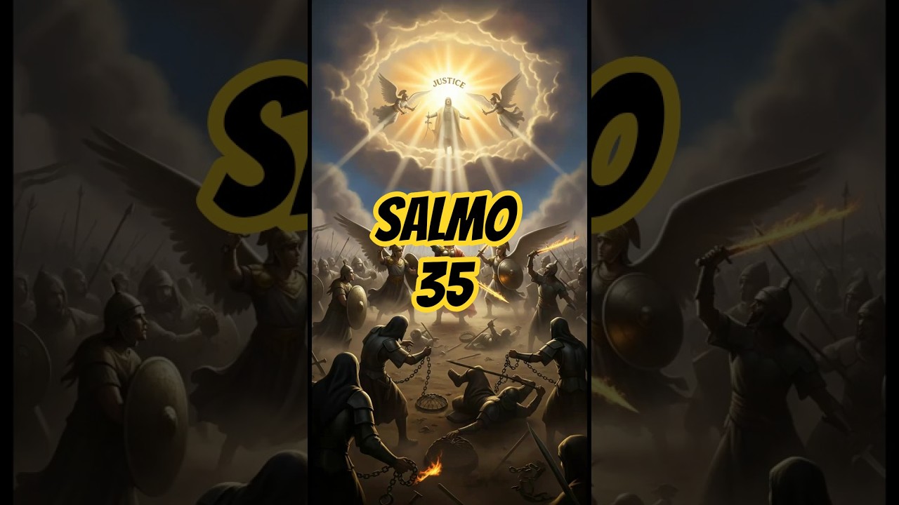 🔥 Salmo 35: Justicia Divina en Acci&oacute;n #Salmo35 #Biblia #Fe #Oracion #Dios