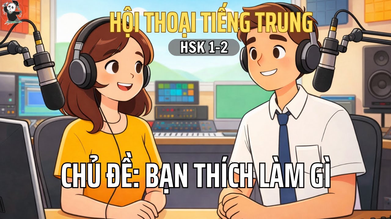 HSK 1-2 | BẠN THÍCH LÀM GÌ | 你喜欢做什么 | Luyện Nghe Tiếng Trung Thụ Động