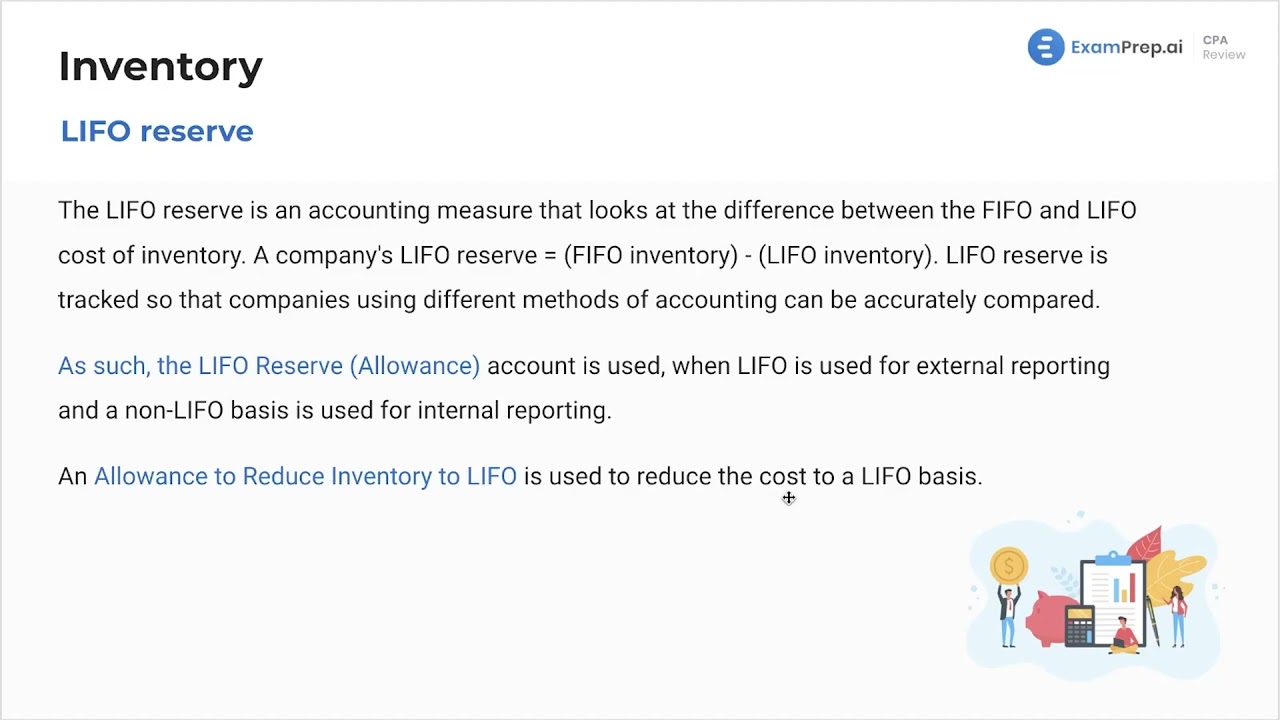 The LIFO Reserve Concept - FAR Exam Prep
