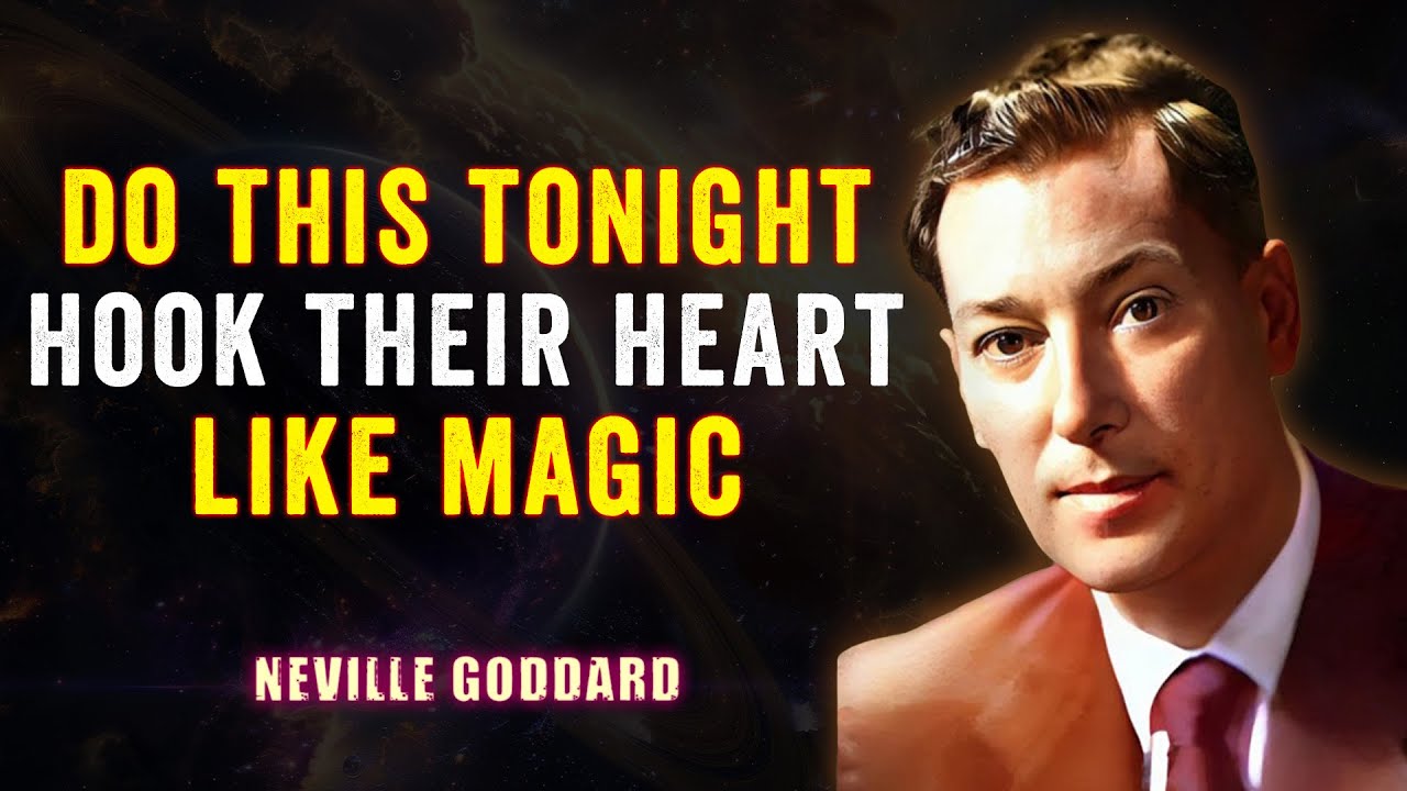 DO THIS TONIGHT HOOK THEIR HEART LIKE MAGIC '' | NEVILLE GODDARD