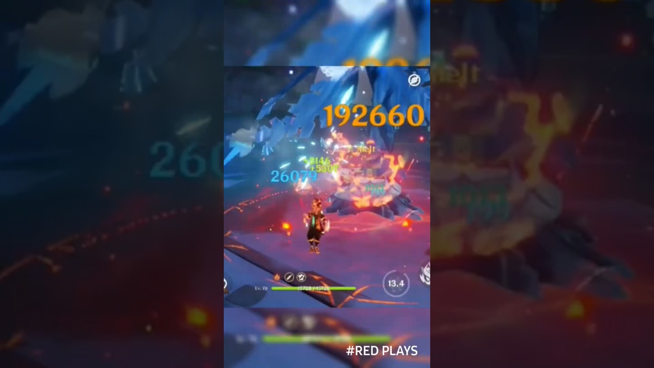 genshin impact | f2p GAMING damage showcase #genshinimpact #genshinleaks #shorts