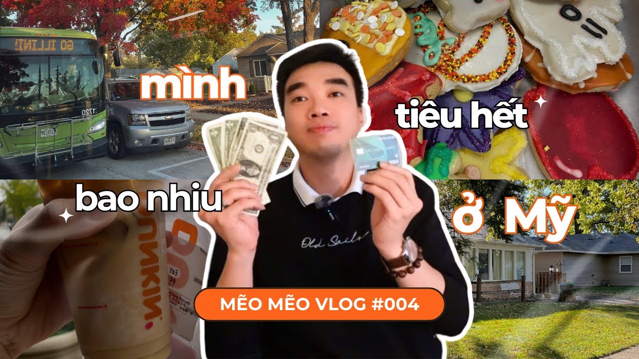 1 tháng sống ở Mỹ hết bao nhiêu tiền? Chi phí sinh hoạt thực tế của mình | Series Nghĩa ở Mỹ