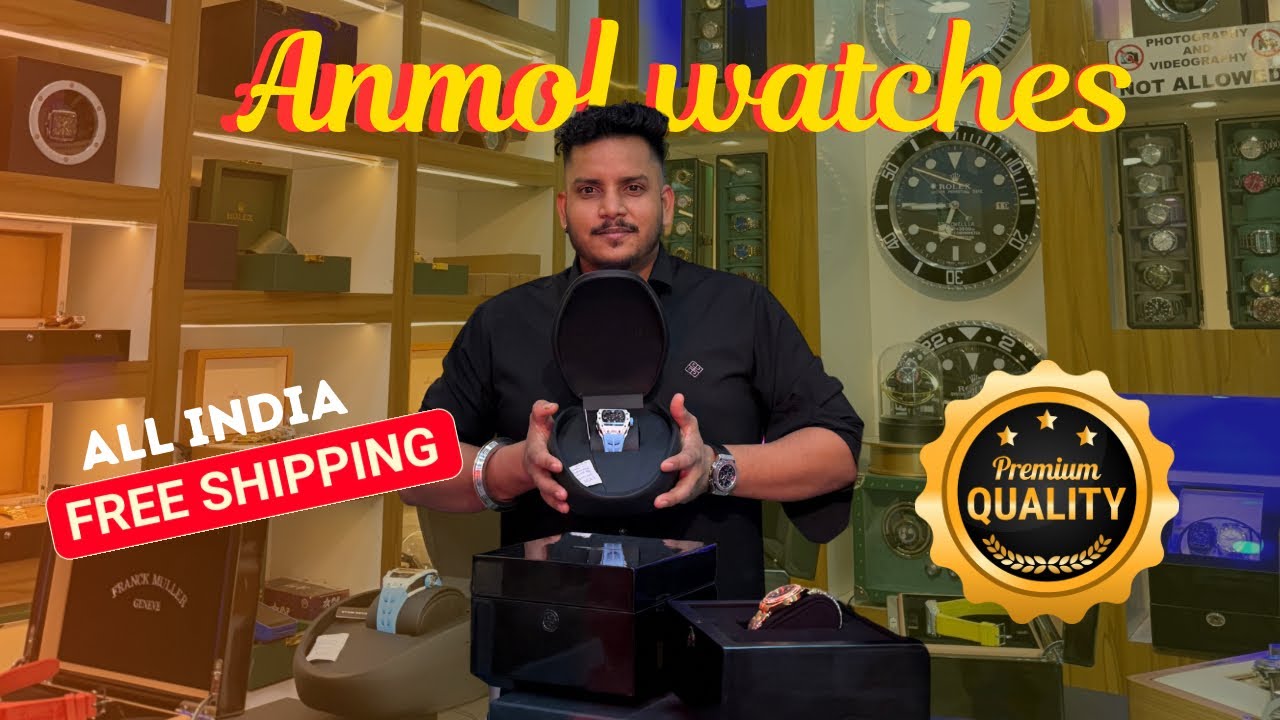 🕰️ Swiss ETA & 7A Quality Luxury Watches at Unbeatable Prices – Only at Anmol Watches, Dwarka sec 7